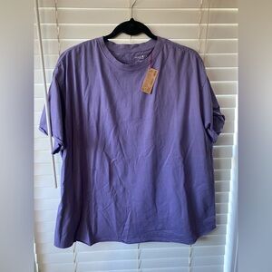 NATURAL LIFE Lavender Short Sleeve Tee